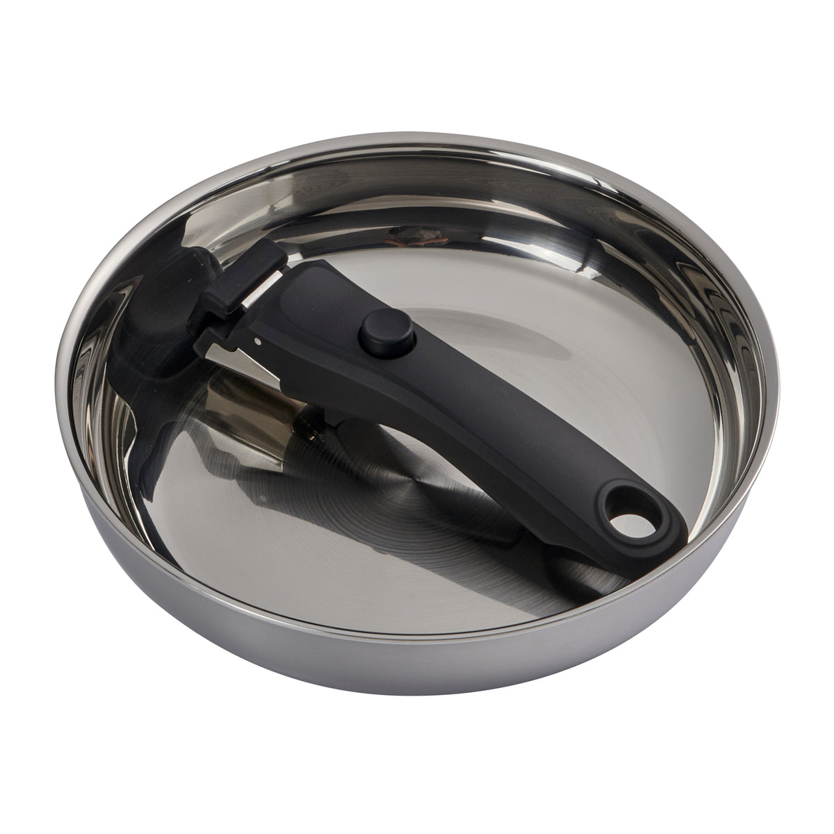 Compact Stainless Steel Frypan