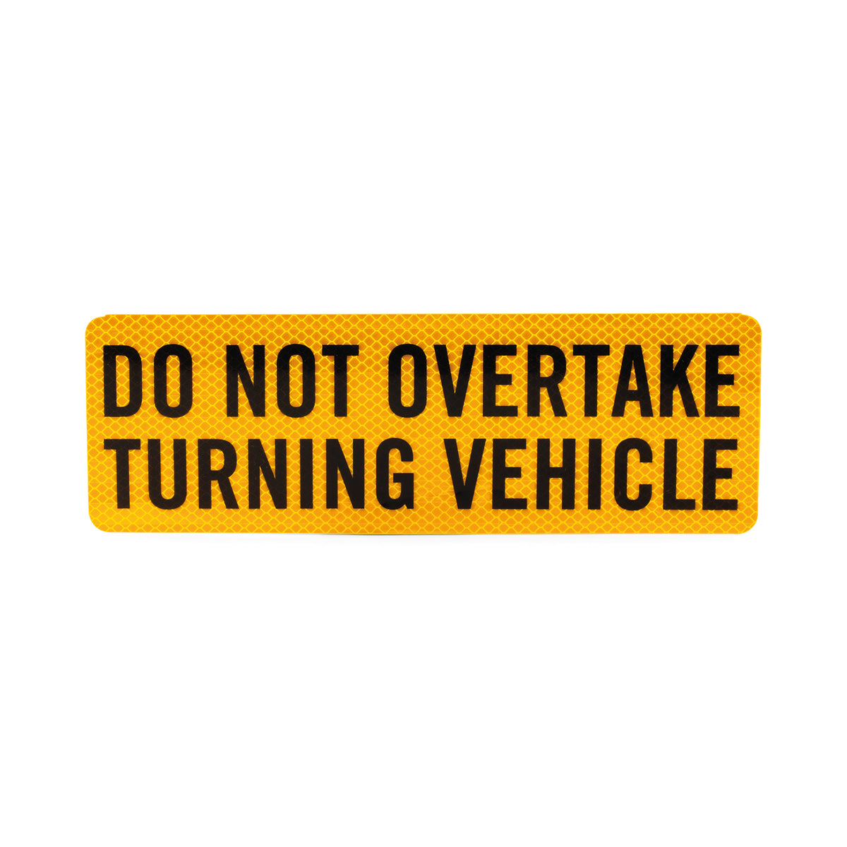 Caravan Sticker - Do Not Overtake
