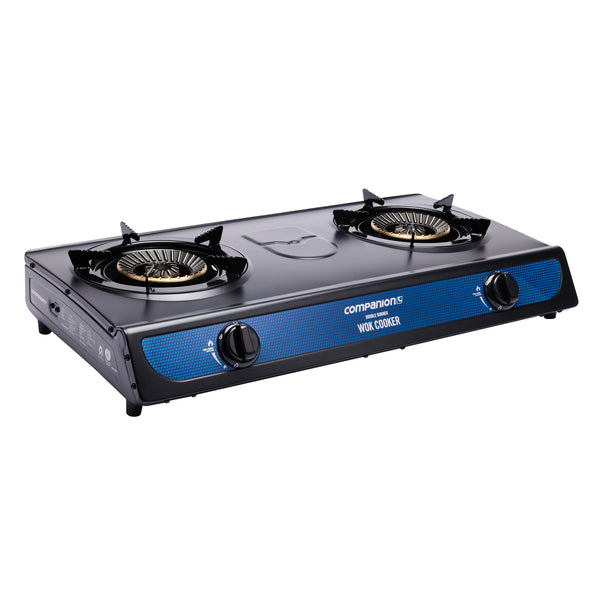 Double Burner Wok Cooker