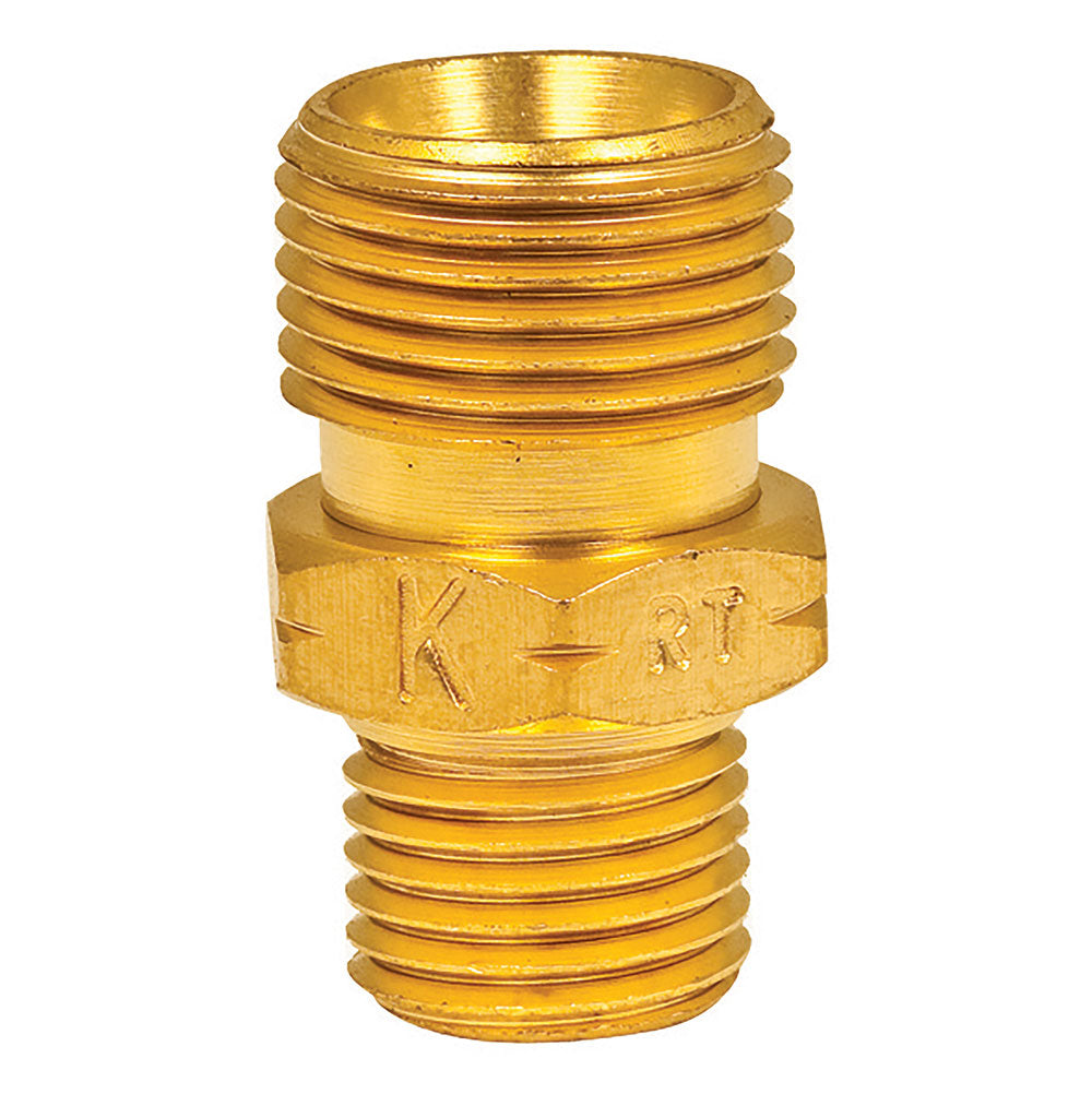 Adaptor 3/8" LH Male To 1/4" BSP Male