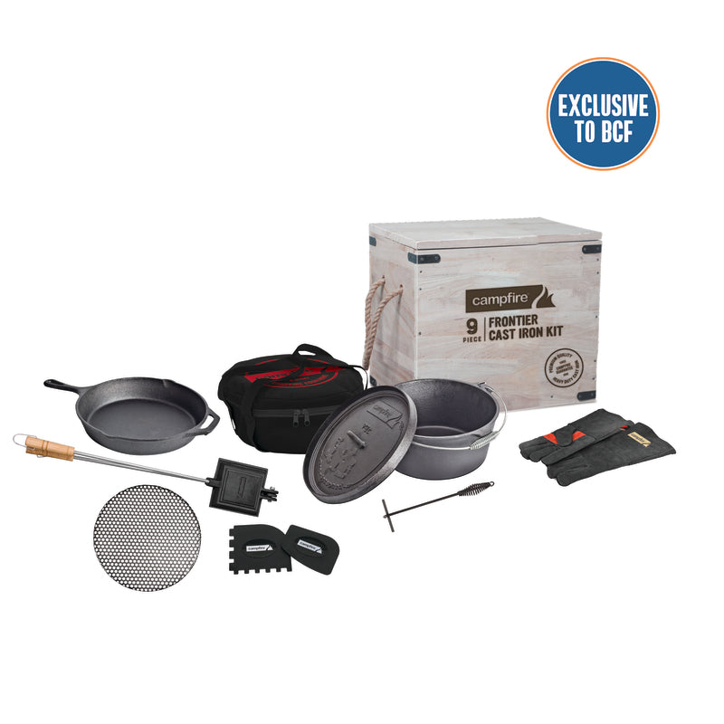 Cast Iron Frontier Box Set 9 Piece