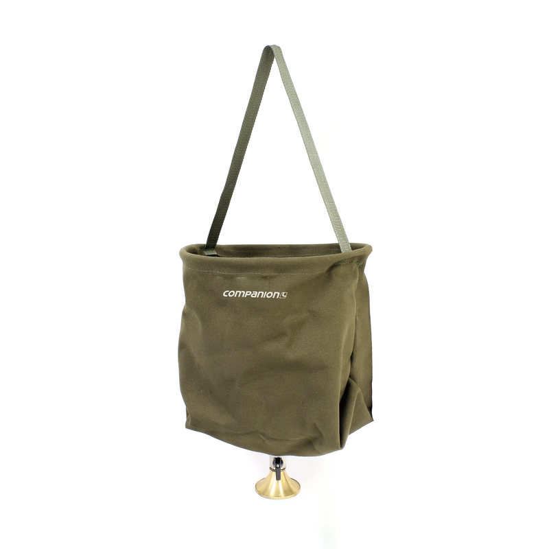 COMPANION CANVAS SHOWER BUCKET 20 LITRE CAMPING CAMP oztrail