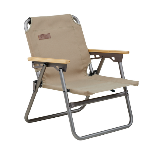 Cape Series Flat Fold Chair - Tan