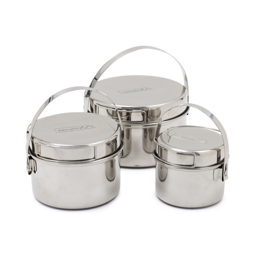 6pc Stainless Steel Pot Set