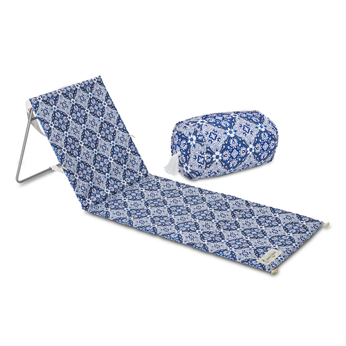 Mat Chair & Pillow - Bells Beach Blue