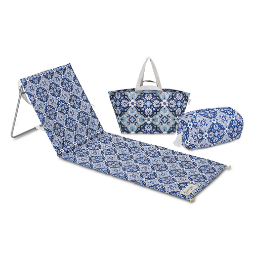 Mat Chair, Pillow & Tote Bag – Bells Beach Blue
