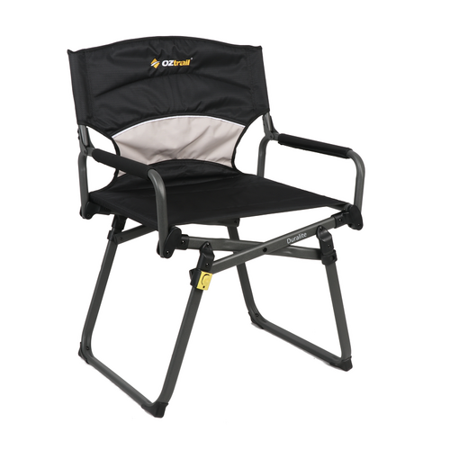 DuraLite Compact Directors Chair - Black