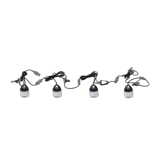 Lumos Chainable USB Tent Lights 4 Pack