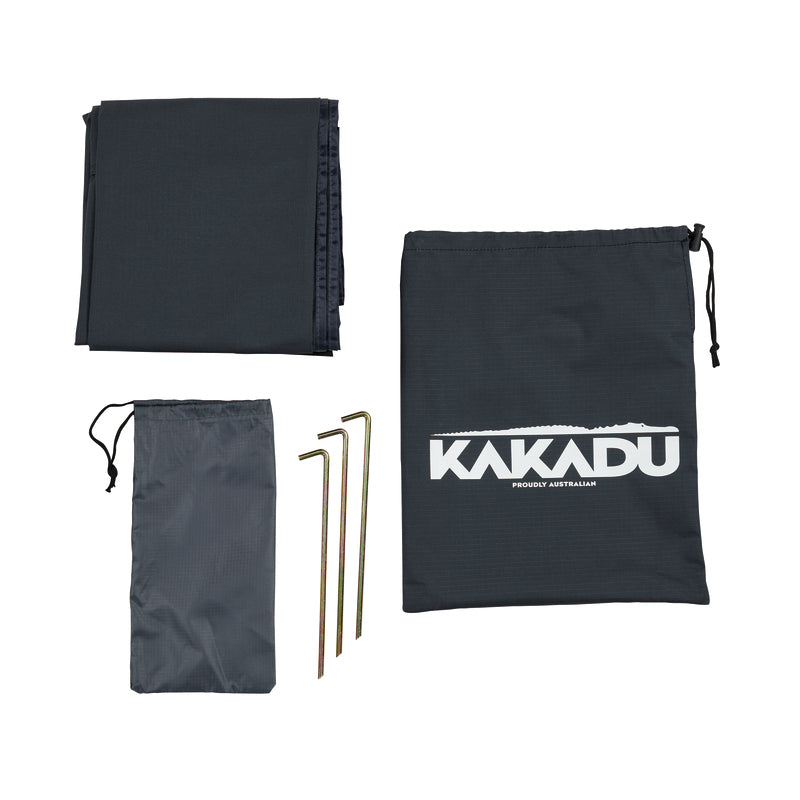 Kakadu BlockOut® Awning Front Wall 2M