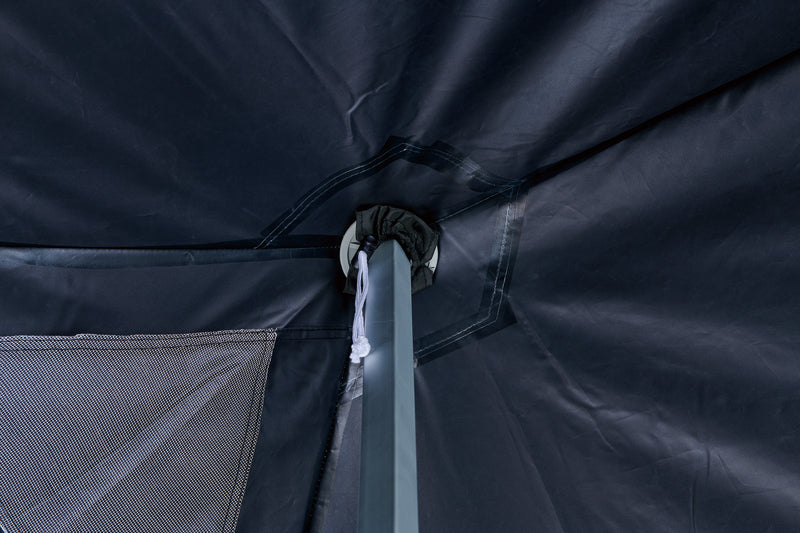 Commercial Pro 6.0 Gazebo Canopy - Black