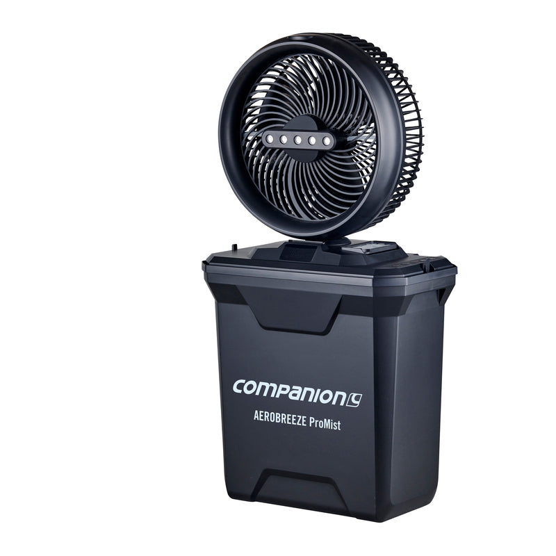 Aerobreeze ProMist 25cm Oscillating Misting Fan