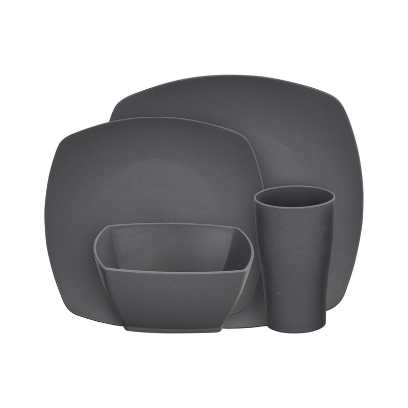 16 Piece Square Dinner Set