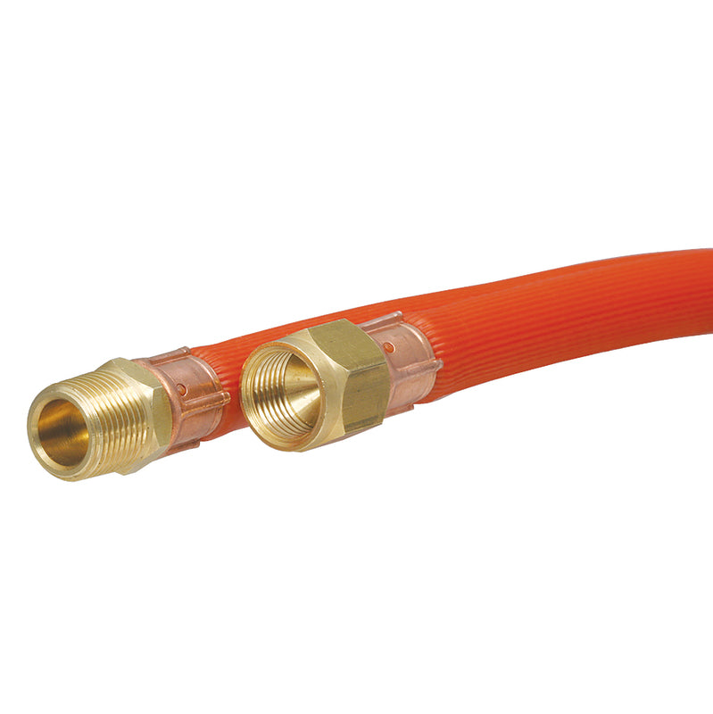 900mm 3/8" BSPM 3/8" SAEF Gas Hose