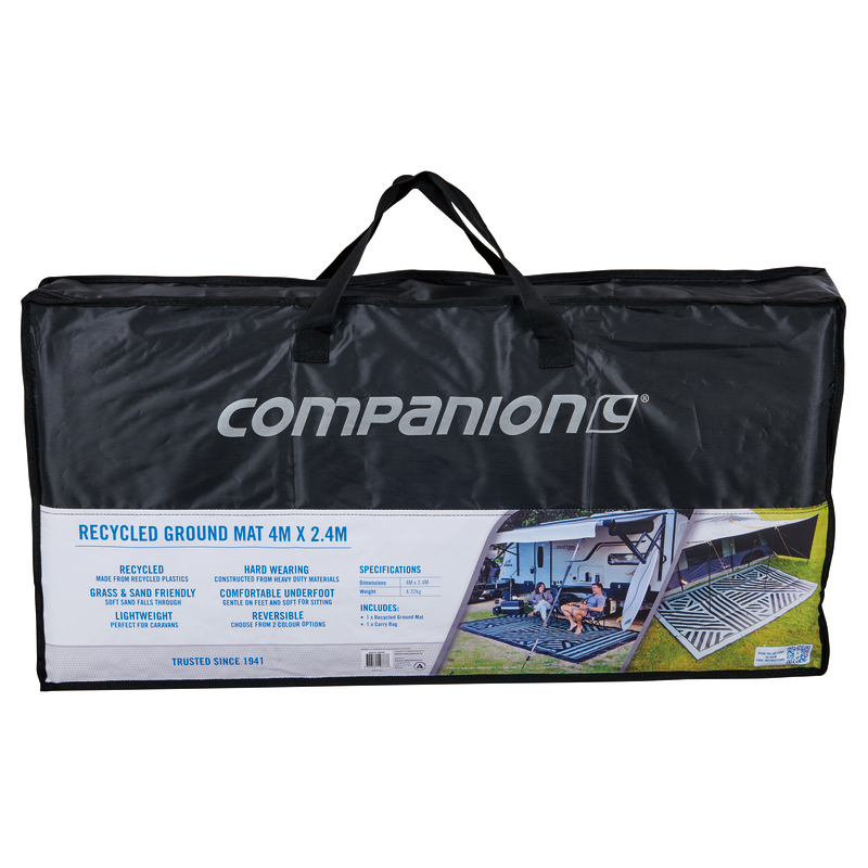 Caravan Recycled Ground Mat 4M x 2.4M