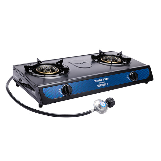 Double Burner Wok Cooker