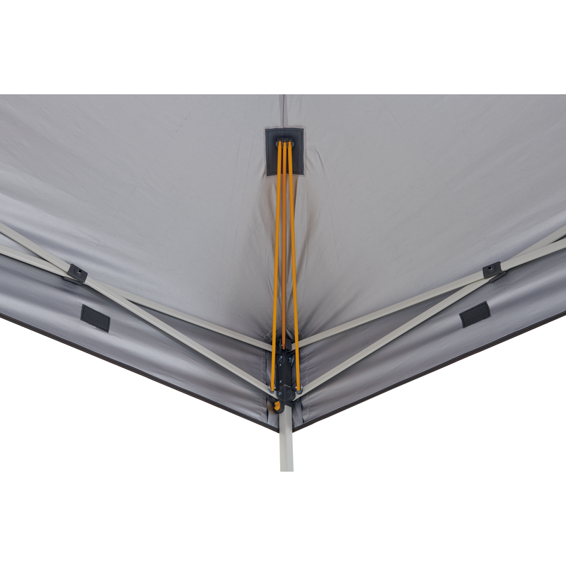 Hydroflow Deluxe 3x3m Gazebo | Heavy Duty Steel Frame | 300D Navy Canopy | Antiponding Bars | HD Wheeled Bag