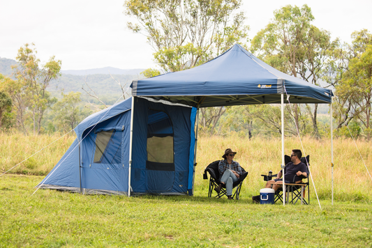 Portico Deluxe 3m Gazebo Tent | 1500mm Waterhead Rating | 3 Person Tent | HD Carry Bag | Mesh Roof & Windows
