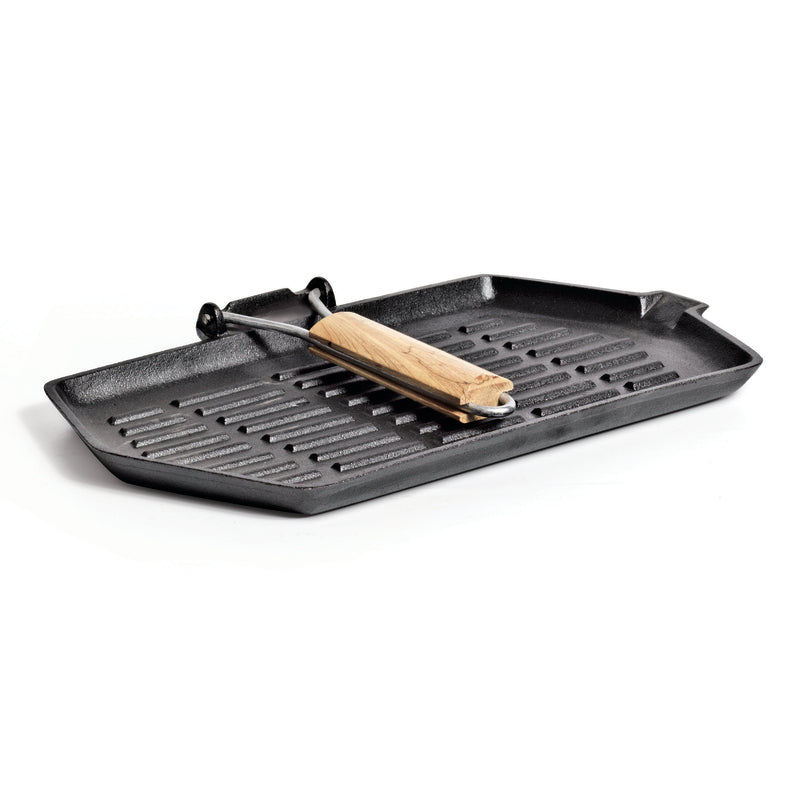 Rectangular Folding Frying Grill Pan