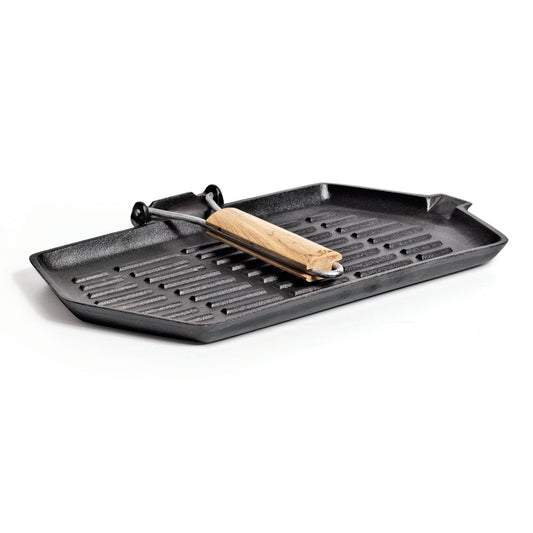 Rectangular Folding Frying Grill Pan