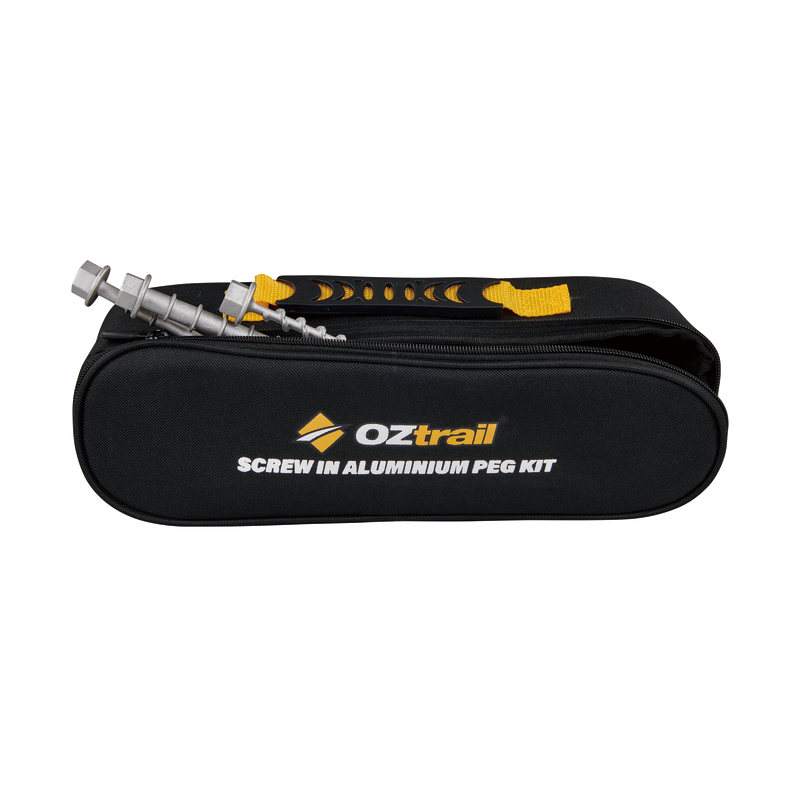 Screw-In Aluminium Peg Kit 22 Piece