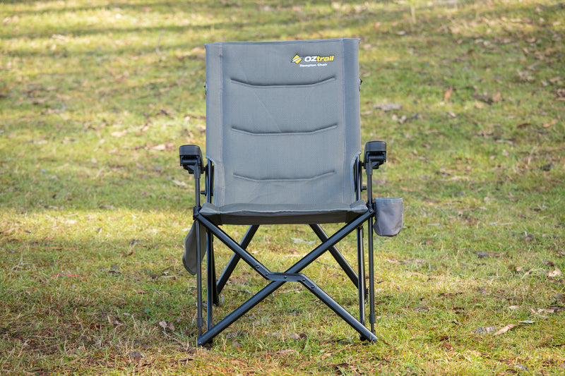 Oztrail Hampton Deluxe Chair Grey