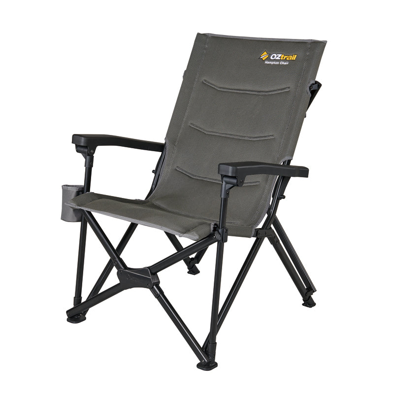 Oztrail Hampton Deluxe Chair Grey
