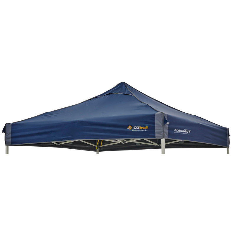 BlockOut Deluxe 2.4M Gazebo Canopy - Blue