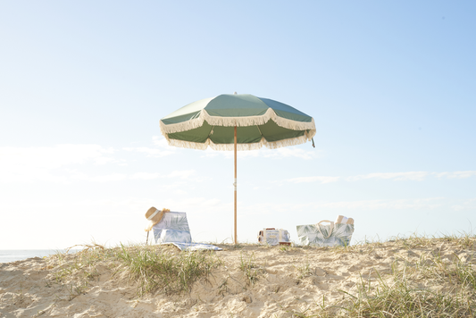 Beach Umbrella - Palm Cove Green