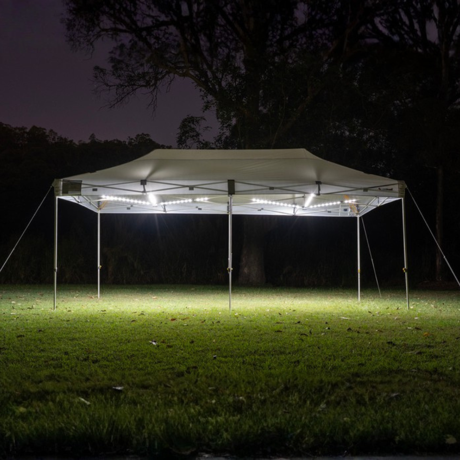Commercial Lumos 6.0 Gazebo - White