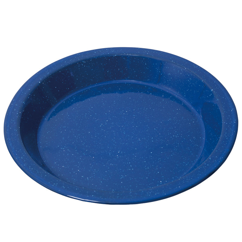 26cm Enamel Deep Plate - Navy
