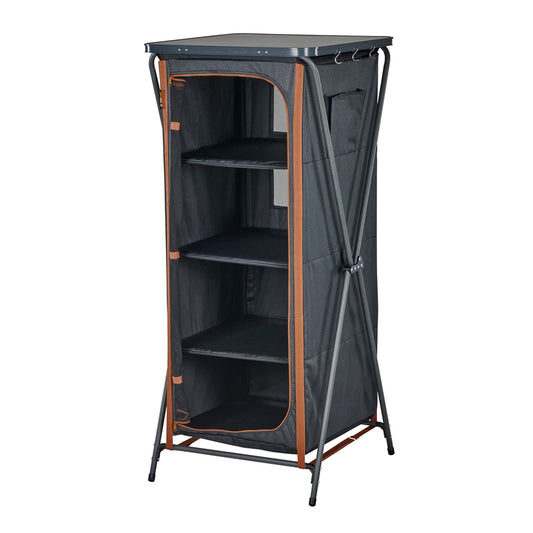 Deluxe Folding 4 Shelf Cupboard