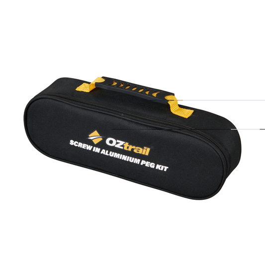 Screw-In Aluminium Peg Kit 22 Piece