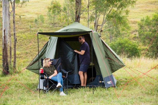 Fast Frame 4 Person Tent | 1500mm Waterhead Rating | Quick & Easy Set Up | Perfect For Small Families | 150D Flysheet