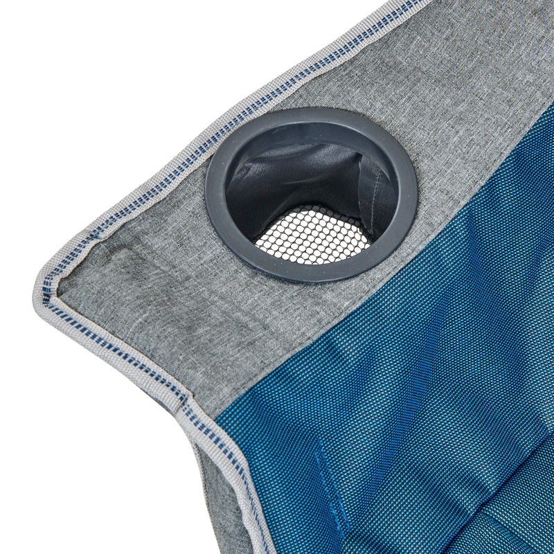 Junior Galaxy 2 Seater Sofa Blue Padded