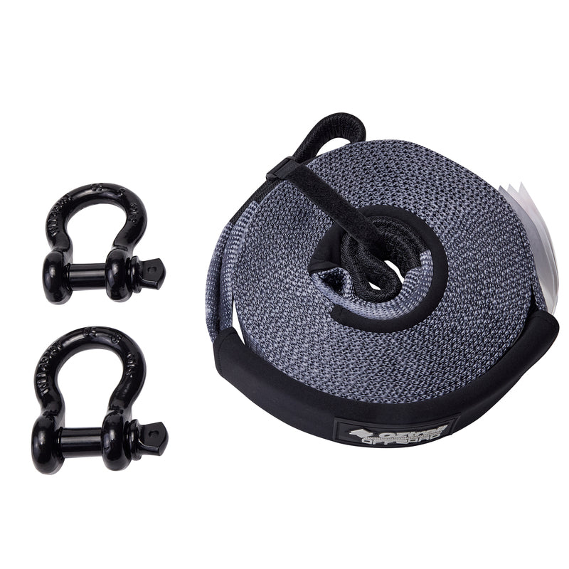 4 Piece Snatch Strap Recovery Kit