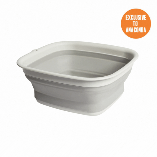 PopUp Essentials Square Tub 6.5L Grey