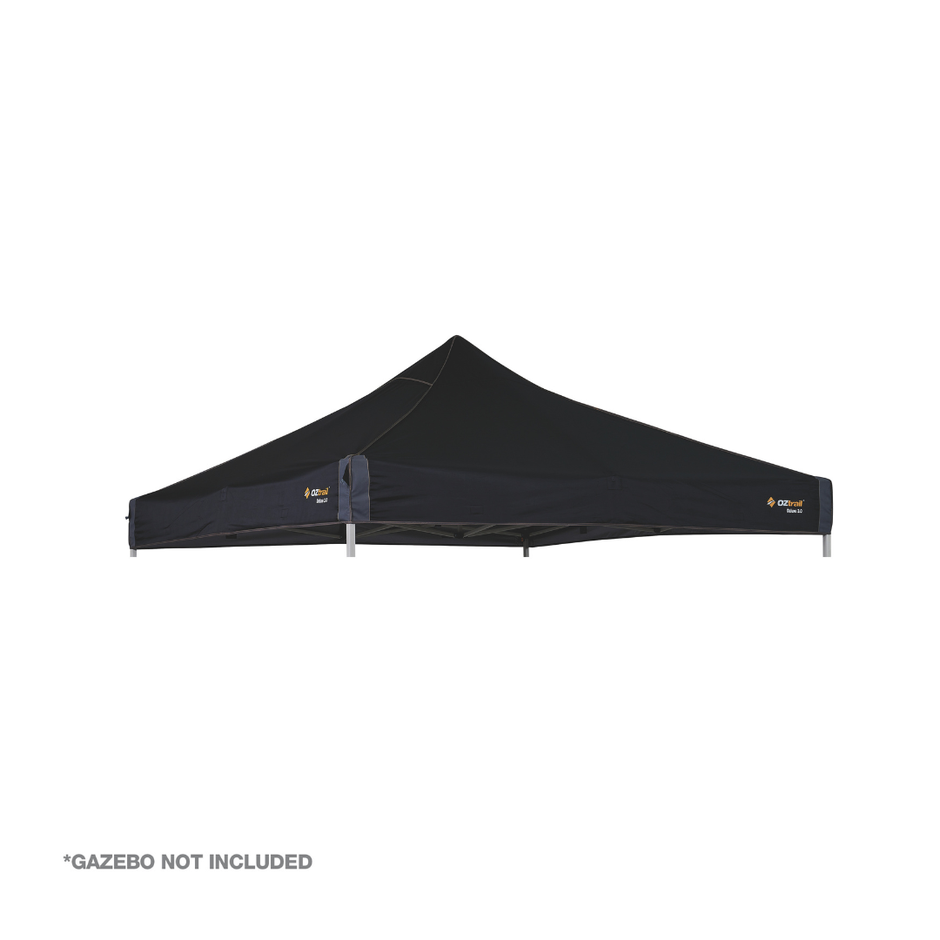 Hydroflow 3.0 Deluxe Gazebo Canopy - Black