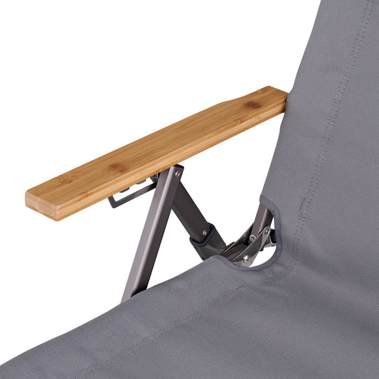 Cape Series Recliner Grey