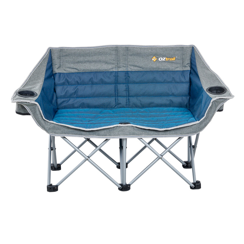 Junior Galaxy 2 Seater Sofa Blue Padded