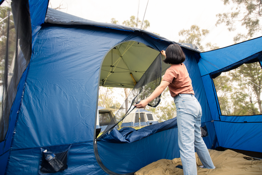 Portico Deluxe 3m Gazebo Tent | 1500mm Waterhead Rating | 3 Person Tent | HD Carry Bag | Mesh Roof & Windows