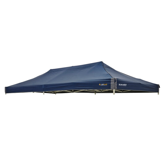 BlockOut Deluxe 6.0M Gazebo Canopy - Blue