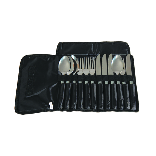 STAINLESS STEEL UTENSIL SET 12 PIECE