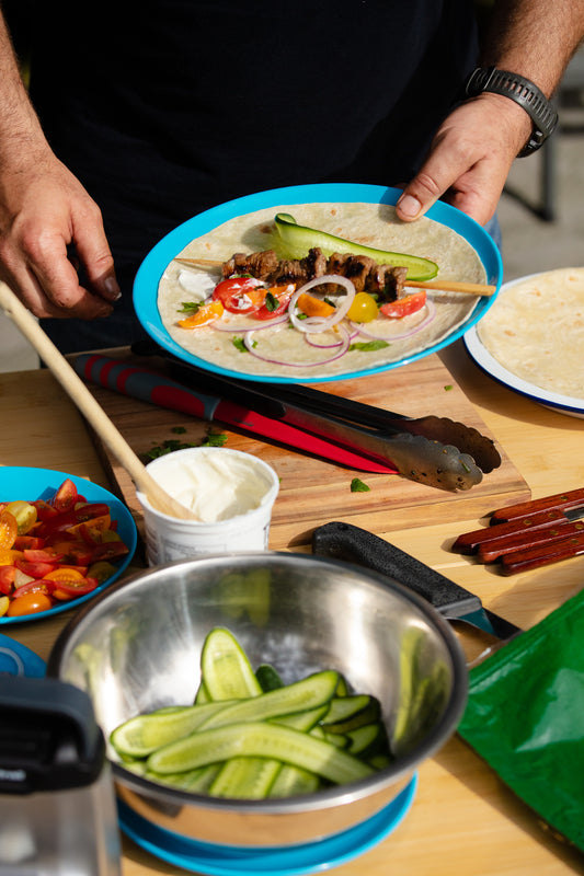 Melamine Dinner Plate - Blue
