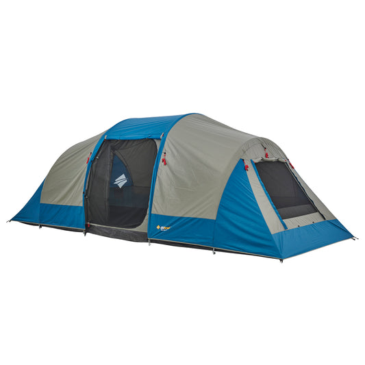 Tasman 10 Person Dome Tent | Full Dome Construction | 3 Room Tent | Heavy Duty PE Floor | Compact Pack Size