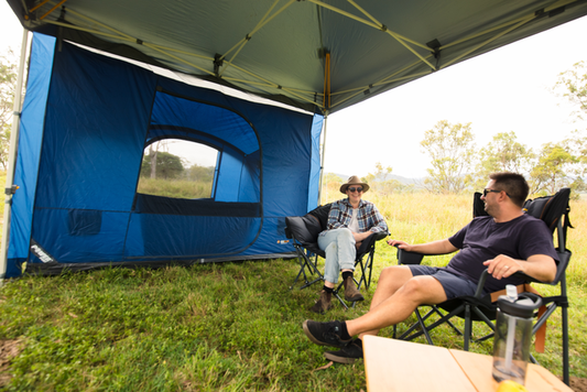 Portico Deluxe 3m Gazebo Tent | 1500mm Waterhead Rating | 3 Person Tent | HD Carry Bag | Mesh Roof & Windows