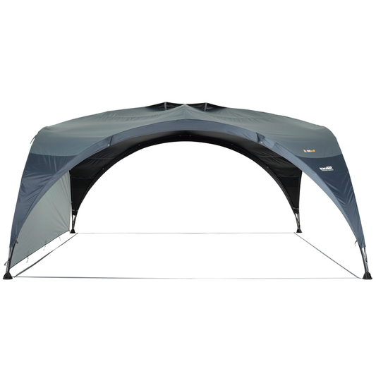 4.2m Blockout Shade Dome - With Sun Wall | Dome Gazebo | BlockOut Coating | UV Protection | Heavy Duty Steel Frame