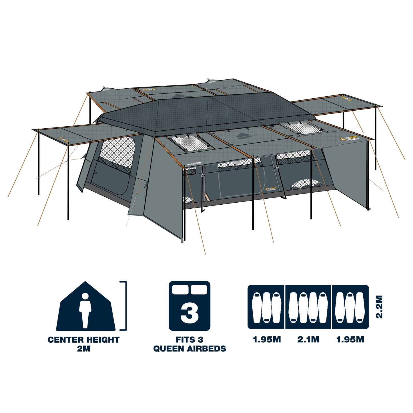 Fast Frame BlockOut Lumos 10P Tent