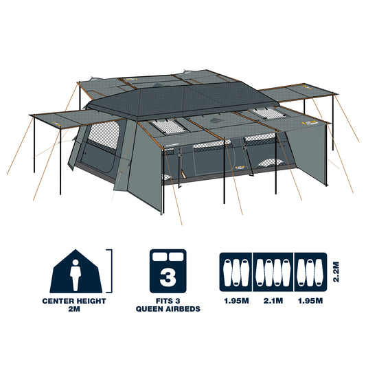Fast Frame BlockOut Lumos 10P Tent