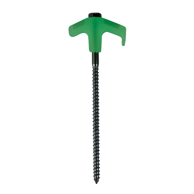 Screw In Tent Peg Set 25 Piece Glow in the dark