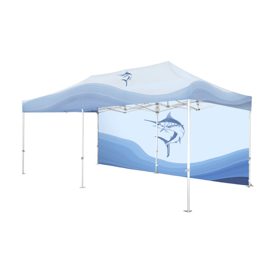Commercial Pro Aluminium 6.0 Gazebo - Custom Printed